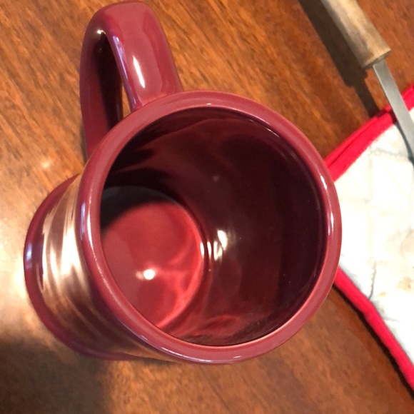 NWOT RaeDunn Grill Master red-burgundy  Beer Stein Mug - Picture 5 of 7